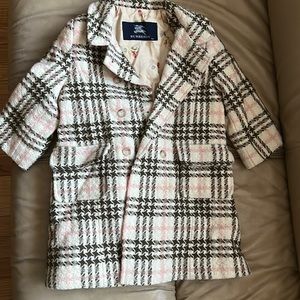 Burberry jacket  for 18 m girl very good cond